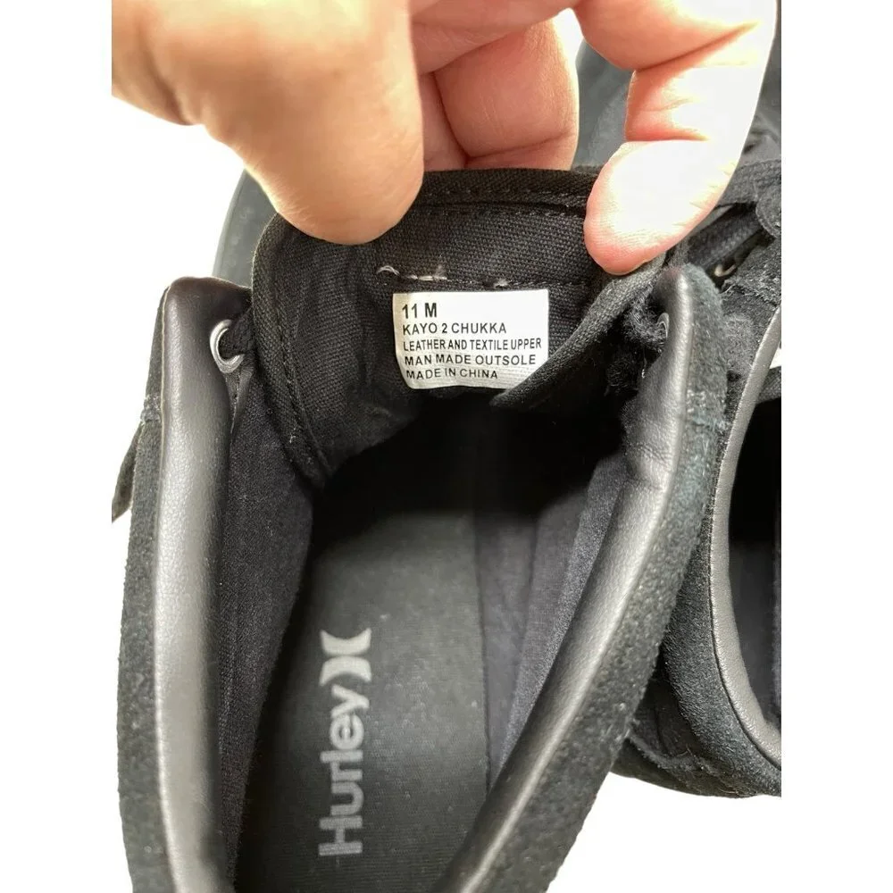 Hurley Men's Kayo 2 Chukka Sneaker Size 11
